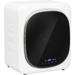 Homcom Asciugatrice ad Aria Carico 4kg con Timer e Programma Smart, in Acciaio Inox e ABS, 48x40x56 cm, Bianco Aosom Italy