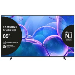 Samsung UE85U7000FUXZT, Smart TV Crystal UHD 85'', 4K, Processore 4K, HDR, Experience, OTS Lite & Adaptive Sound, Metal Stream Design