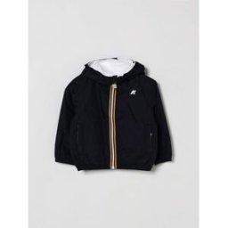 K-Way Giacca con cappuccio in nylon Blue Taglia 14