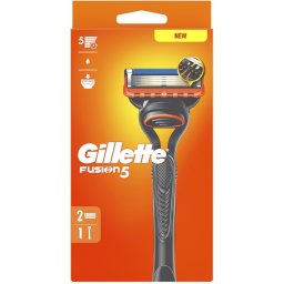 GILLETTE FUSION5 RASOIO MAN+2L