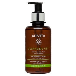 Apivita Gel Detergente Viso Propoli e Lime Purificante 200ml