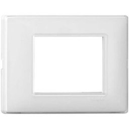 Vimar PLACCA PLANA 3 MODULI REFLEX NEVE