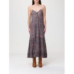 Isabel Marant Etoile Abito in cotone floreale Rosso Taglia 40