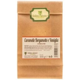 Erbecedario Caramelle Bergamotto e Vaniglia con ripieno al miele