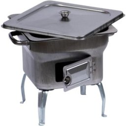 vivagarden Fornacella Barbecue A Carbonella Carbone Bbq Da Giardino Esterno In Lamiera Cm 25x25 - Fornacella