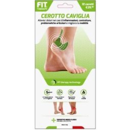 D.Fenstec Fit Therapy Patch Cerotto Caviglia, 10 cerotti