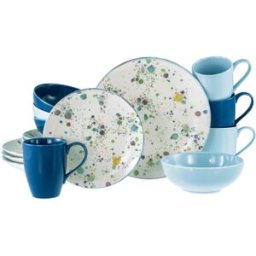CreaTable Candy Drops Mix - Servizio combinato da 16 pezzi ; multicolore