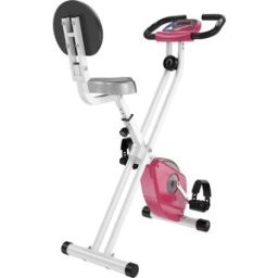 HOMCOM Cyclette Pieghevole da Interno con Resistenza Magnetica a 8 Livelli 1 St