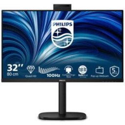 Philips Monitor 31,5 Led Ips Qhd 16:9 4ms 350 Cdm, Pivot, Usb-C Hub, Dp/hdmi, Multimediale
