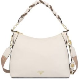 Medium Double Handle Bag Charisma AVORIO/AVORIO/TAUPE, one_size, Pollini one_size