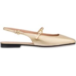 Slingback Ballet in Nappa SAND, 36, Pollini 36