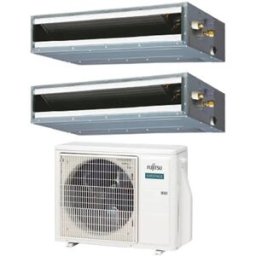 Fujitsu Climatizzatore Canalizzabile Kl Dual Split 9000+12000 Btu Inverter A++ R32 Aoeg18kbca2