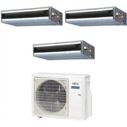 Fujitsu Climatizzatore Canalizzabile Kl Trial Split 9000+9000+12000 Btu Inverter A++ R32 Aoeg18kbca3
