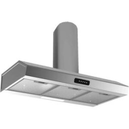 garneroarredamenti Cappa aspirante 90cm libera installazione acciaio inox Kumtel