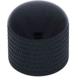 Warwick Split Shaft Dome Knob BK