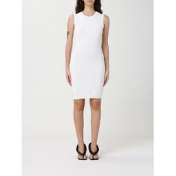 Armani Abito mini in misto viscosa Panna Taglia M