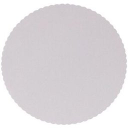 VistaPrint Piatti da torta in carta – rotondi, 22 cm – bianchi – 500 pz.