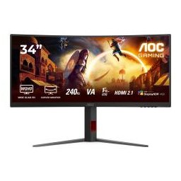 AOC MONITOR GAMING 34 VA 21:9 240HZ REG