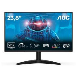 MONITOR AOC LED 23.8'' Wide Q24B36X IPS 2560x1440 144HZ 4ms 300cd/mq 1.500:1 HDMI DP GAMING