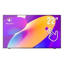 MONITOR ATLANTIS TOUCH LED 21,45" Wide A05-T22A-VHDM 1920x1080 7ms 333/253 cd/mÂ² 1000:1 (10M:1) VESA MM VGA HDMI DP 10 Tocchi