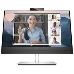 MONITOR HP LED 23.8" Wide E24mv 169L0AA IPS 1920x1080 5ms 250cd/mÂ² 1000:1 (10.000.000:1) 2x2W MM WEBCAM PIVOT Reg.H VGA HDMI DP