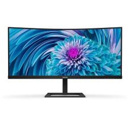 MONITOR PHILIPS LED 34" CURVED 346E2CUAE/00 VA 3440x1440 4ms 300cd/mÂ² 3000:1 2x5W MM RegH HDMI DP USB-C docking GAMING