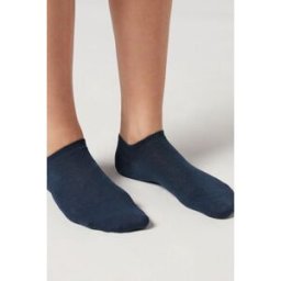Calzedonia Pedulini in Cotone Uomo Blu 37-39