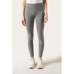 Calzedonia Leggings in Cotone Donna Grigio XS