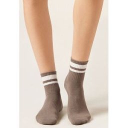 Calzedonia Calzini Sport Donna Marrone TU
