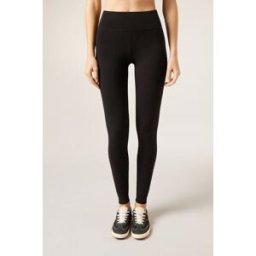 Calzedonia Leggings Termici Donna Nero S
