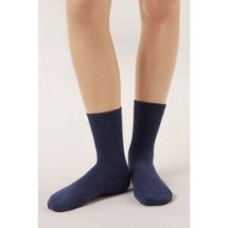 Calzedonia Calzini Sportivi Corti Uomo Blu 39-41