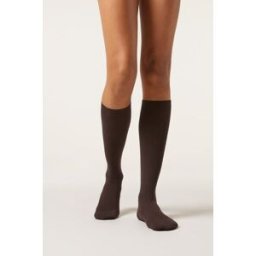 Calzedonia Calze Lunghe con Cashmere Donna Marrone 36-38