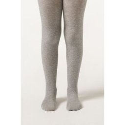Calzedonia Collant in Cotone Eco Coprenti Bambina Bambina Grigio 6-8