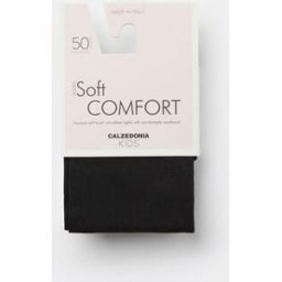 Calzedonia Collant Bambina 50 Denari Soft Touch Bambina Nero 4-6