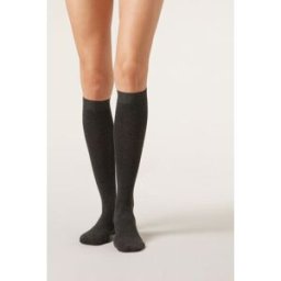 Calzedonia Calze Lunghe con Cashmere Donna Grigio 39-41