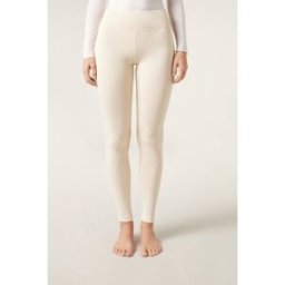 Calzedonia Leggings Termici Plush Donna Naturale S