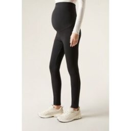Calzedonia Leggings Premaman in Cotone Donna Nero XL
