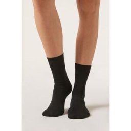 Calzedonia Calzini in Lana e Cotone Donna Nero TU