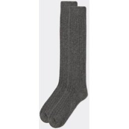 Calzedonia Calze Lunghe con Lana e con Cashmere Uomo Grigio 42-43