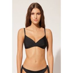 Calzedonia Triangolo Imbottito Costume Indonesia Donna Nero 5