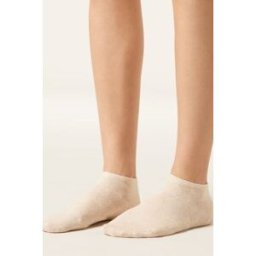 Calzedonia Pedulini Unisex in Cotone e Lino Uomo Naturale 39-41