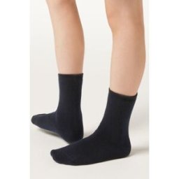 Calzedonia Calzini Termici Bambini Unisex Blu 25-28