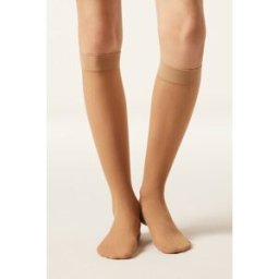 Calzedonia Gambaletti a Rombi Donna Naturale TU