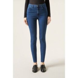 Calzedonia Jeans Push Up Skinny Donna Blu L