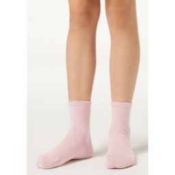 Calzedonia Calzini in Cotone Bambini Unisex Rosa 29-32