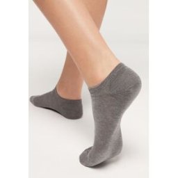 Calzedonia Pedulini in Cotone Uomo Grigio 34-36