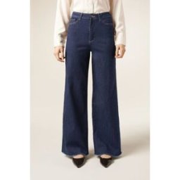 Calzedonia Jeans Wide Leg Stretch Donna Blu XS