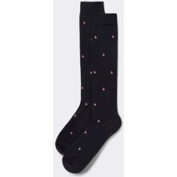 Calzedonia Calze Lunghe Fantasia Uomo Uomo Blu TU