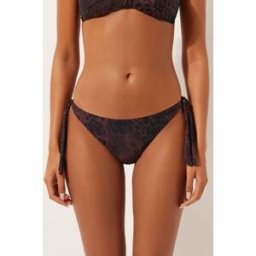 Calzedonia Slip Costume Dark Animalier Donna Marrone L