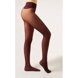 Calzedonia Collant Semicoprenti Matt Invisible 30 Denari Donna Bordeaux 4
